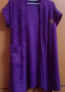 Kids Purple Bath Robe~~terry/Cotton~for Girls