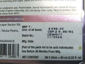 Aqualogica Perfume Body Mist Set