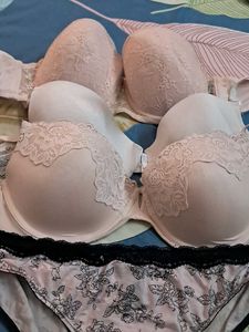 Four  Imported Fabric Bra