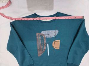 Abstract Graphic Sweatshirt