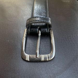 Black Leather Belt