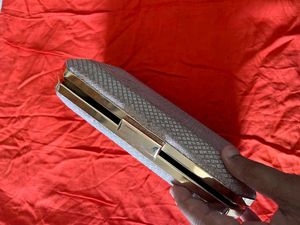 Sparkly Silver Clutch
