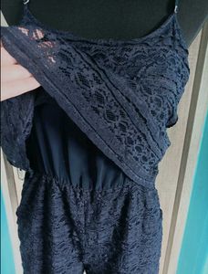 Navy Blue Playsuit