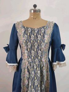Elegant Blue Ethnic Gown