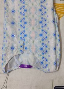 Elegant Floral Print Kurta Set