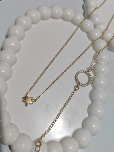 Star Necklace With Bracelets For Women