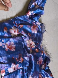 Indo western Full Sleeve Crop Top