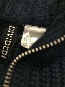 H&amp;M Divided Dark Blue Pullover Bust 34-36