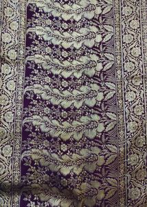 Rich Teal Banarasi Silk Saree