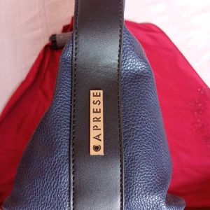 Caprese Stylish Navy Blue Hobo Shoulder Bag