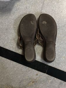 Tan Festive Sandal