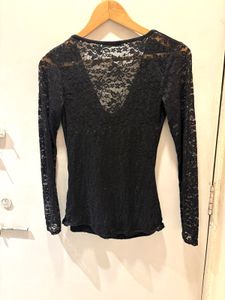 Beautiful Cowl Neck Lace  Top