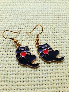 Alluring Black Earrings