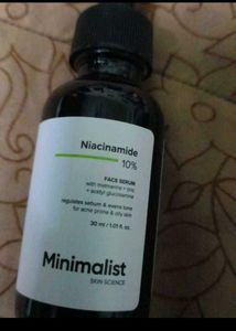 Minimalist 10% Niacinamide  With Matmarine + Zinc