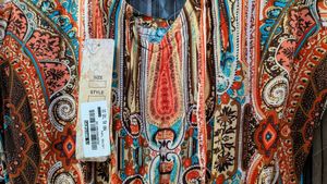 Paisley Print Midi Dress