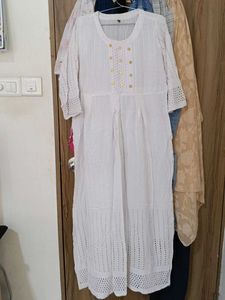 White Kurti