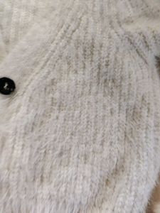 Heavy Furry Oversized Cardigan