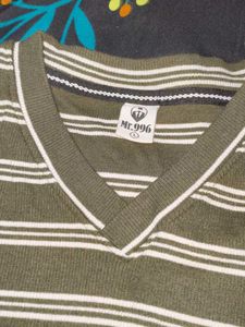 Striped Sweater Vest