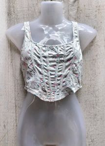 8277. Floral Corset Top