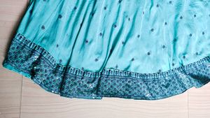 Sea green Anarkali🫧🎉