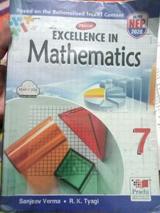 Excellence In Mathematics Class 7th
