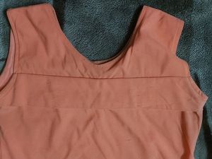 GORGEOUS TRENDY PEACH MINI SHAPE DRESS!!!!