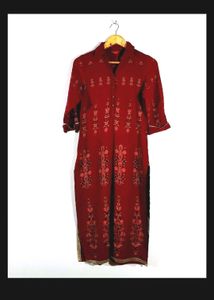 W Kurta Gota Lining