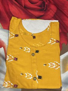 Heavy Rayon Print Ghera Suit