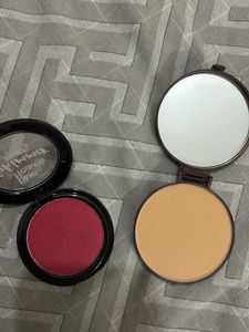 blue heaven compact and blush combo