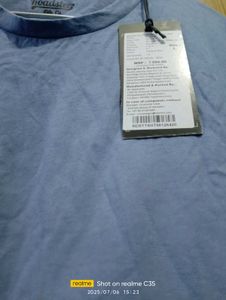 Roadster Blue Crop Top - New