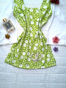 Corset Back Pinteresty Kurti 💚🫶🏻