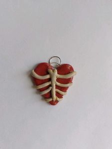 Red Heart Pendant Charm
