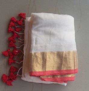 Suta Elegant Off-White Saree