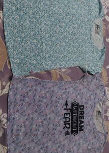 Two Fun Patterned T-Shirts