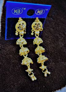 Combo of Two Bangles And earings