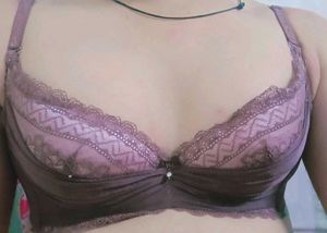 Lace Trim Pushup/Padded Bra