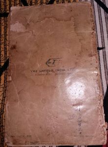Royal Enfield Mini Bullet Original Service Manual