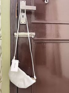 White Sling Bag