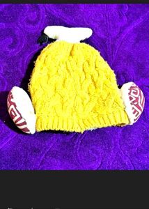 Combo Of 4 Woolen Caps for 6 to 8 year kids