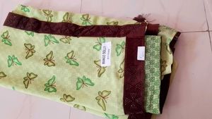 Butterfly Print Saree