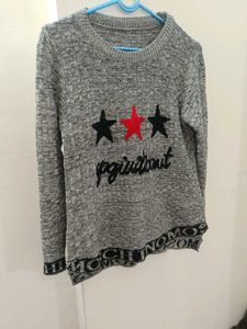 Gray Star Sweater