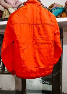 Orange Casual Jacket