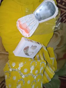 Yellow Haldi Sharara