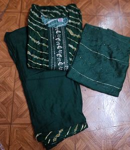 Elegant Green Kurta Set