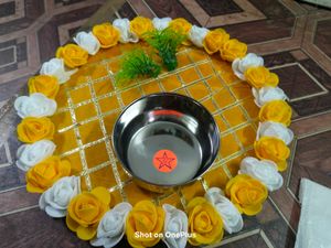 Decorative Pooja Thali