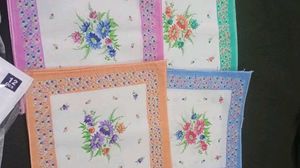 Floral Handkerchief Set Pack Of 3 (36)