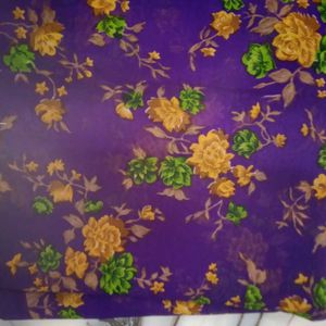 Floral Printed Saree