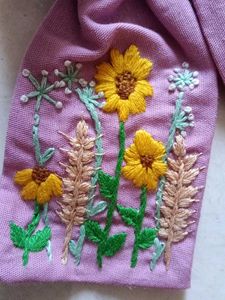 Fabric Hair Bow And Making Material