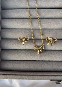 Bow Jewelry Set