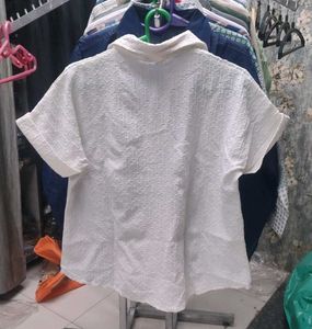 White Button-Up Shirt